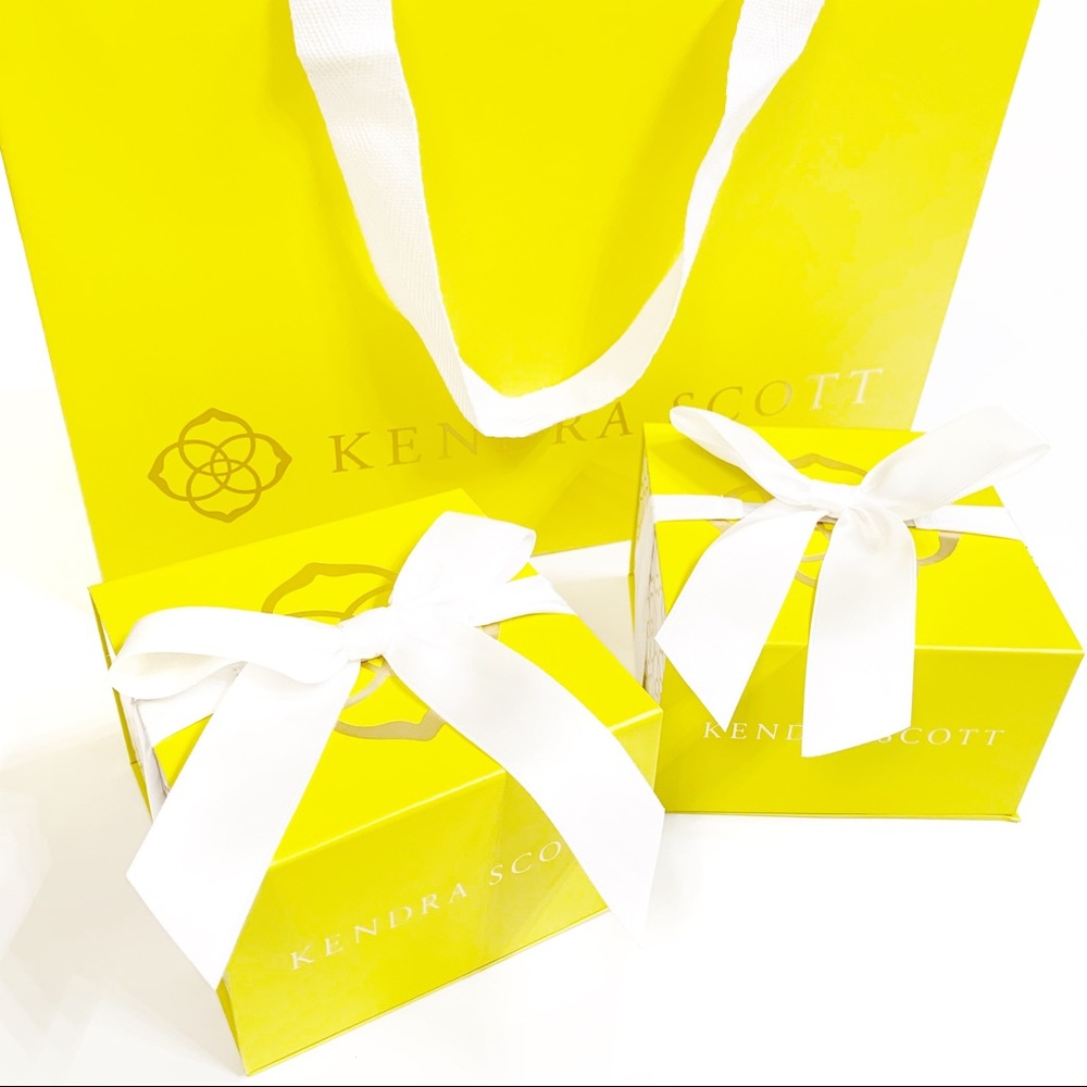 Kendra Scott Bag and Two Boxes Packaging Set